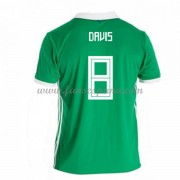 Camisetas De Futbol Baratas Irlanda del Norte 2018 Davis 8 Primera Equipación..